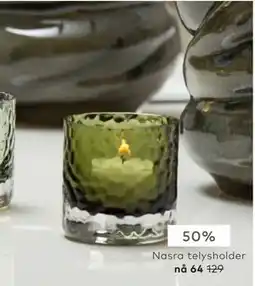 Skeidar Nasra telysholder tilbud