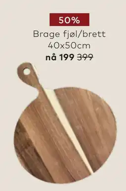 Skeidar Brage fjøl/brett 40x50cm tilbud