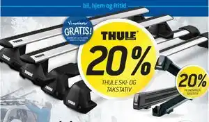 Thansen THULE SKI- OG TAKSTATIV tilbud