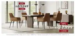 Skeidar Groove spisebord tilbud