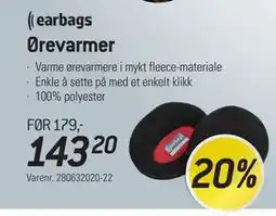 Thansen Ørevarmer tilbud