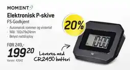 Thansen Elektronisk P-skive tilbud