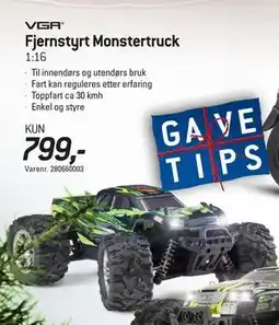 Thansen Fjernstyrt Monstertruck tilbud