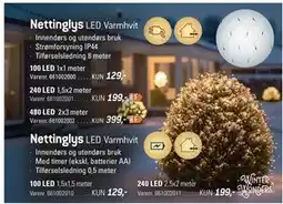 Thansen Nettinglys tilbud