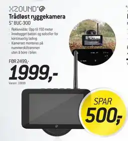 Thansen Trådløst ryggekamera tilbud