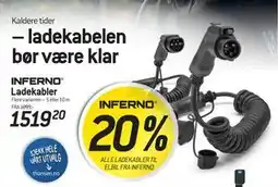 Thansen ALLE LADEKABLER TIL ELBIL FRA INFERNO tilbud