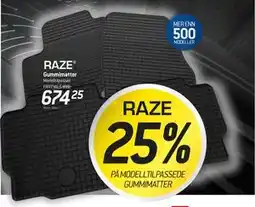 Thansen Gummimatter tilbud