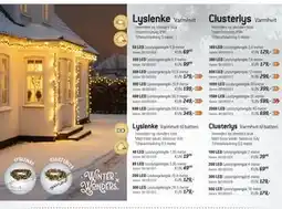 Thansen Clusterlys tilbud