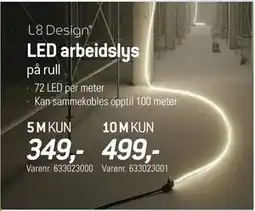 Thansen LED arbeidslys tilbud