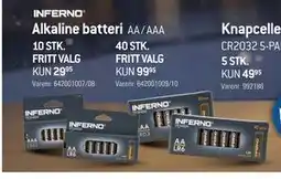 Thansen Alkaline batteri tilbud