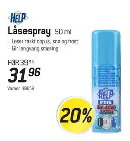 Thansen Låsespray tilbud