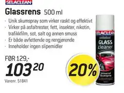 Thansen Glassrens tilbud