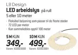 Thansen LED arbeidslys tilbud