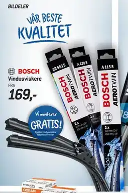 Thansen Vindusviskere tilbud