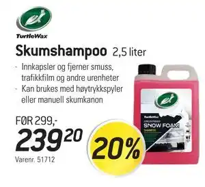 Thansen Skumshampoo tilbud