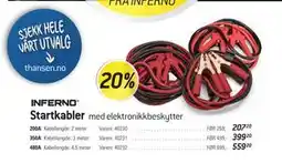 Thansen Startkabler tilbud