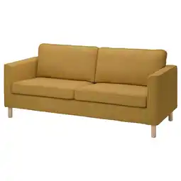 IKEA PÄrup 3-seters sofa, Vissle gul/brun tilbud