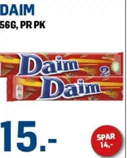 Price Lagerbutikk Daim tilbud