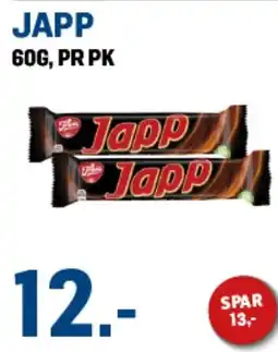 Price Lagerbutikk Japp tilbud