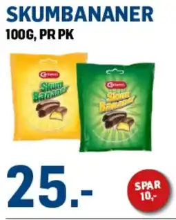 Price Lagerbutikk Skumbananer tilbud