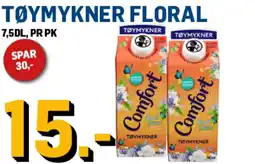 Price Lagerbutikk TØYMYKNER Floral tilbud