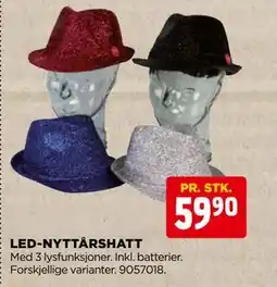 jem & fix LED-NYTTÅRSHATT tilbud