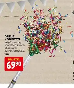 jem & fix DREJE KONFETTI tilbud
