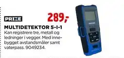 jem & fix MULTIDETEKTOR 5-I-1 tilbud