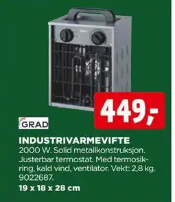 jem & fix INDUSTRIVARMEVIFTE tilbud