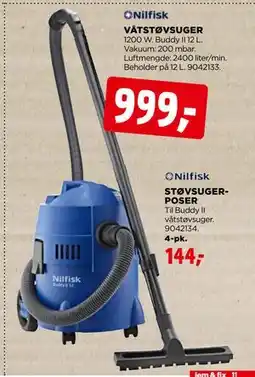 jem & fix STØVSUGERPOSER tilbud