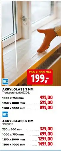 jem & fix AKRYLGLASS 5 MM tilbud