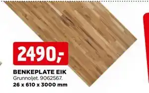 jem & fix BENKEPLATE EIK tilbud