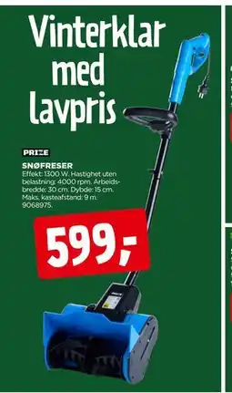 jem & fix SNØFRESER tilbud