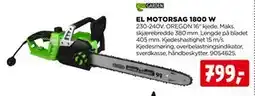jem & fix EL MOTORSAG 1800 W tilbud