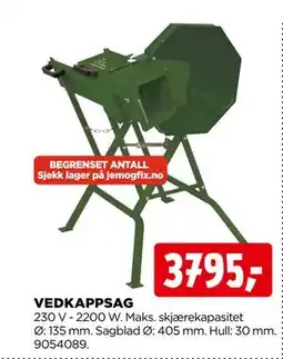 jem & fix VEDKAPPSAG tilbud