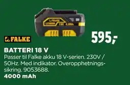 jem & fix BATTERI 18 V tilbud