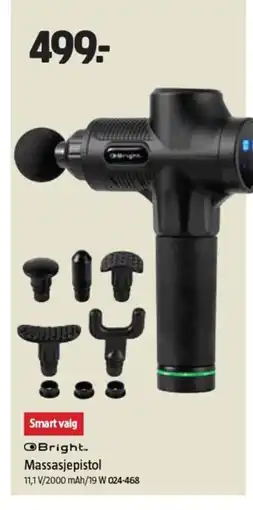 Jula Smart valg bright massasjepistol tilbud