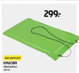 Jula KAYOBA Akemadrass tilbud