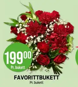 Kiwi FAVORITTBUKETT tilbud