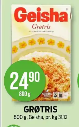 Kiwi GRØTRIS tilbud
