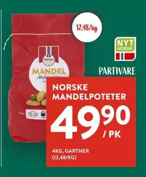 Jacobs NORSKE MANDELPOTETER tilbud