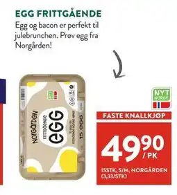 Jacobs EGG FRITTGÅENDE tilbud