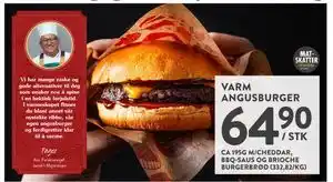 Jacobs VARM ANGUSBURGER tilbud