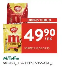 Jacobs M/Toffin tilbud