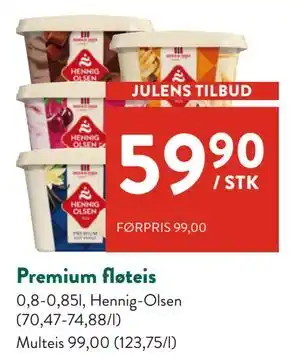 Jacobs Premium fløteis tilbud
