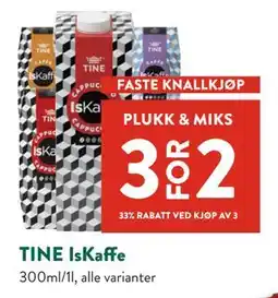 Jacobs TINE IsKaffe tilbud