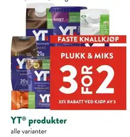 Jacobs YT produkter tilbud