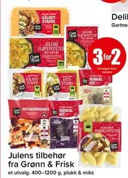 Spar Julens tilbehør fra Grønn & Frisk tilbud