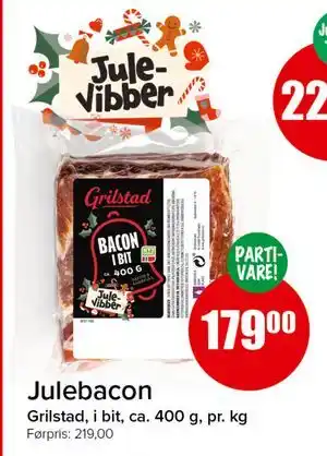 Spar Julebacon tilbud