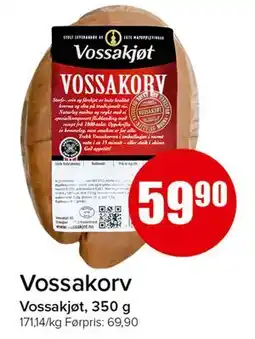 Spar Vossakorv tilbud